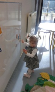 Alia Bouklachi qui apprend plein de belles choses chez sa nounou ♥️